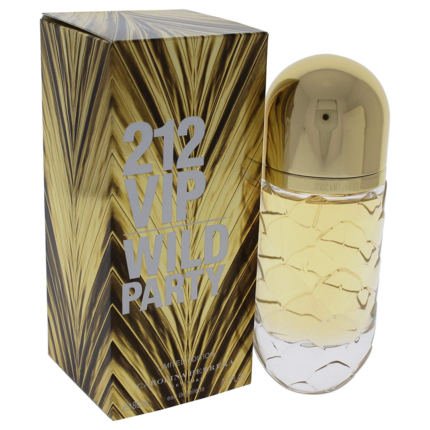 Carolina Herrera 212 VIP Wild Party for Women, 80 ml ( Tester Pack ) - Image 2