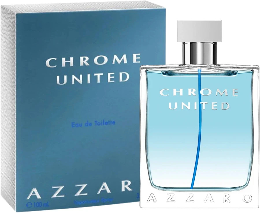 Azzaro Chrome United Eau de Toilette for Men, 100ml