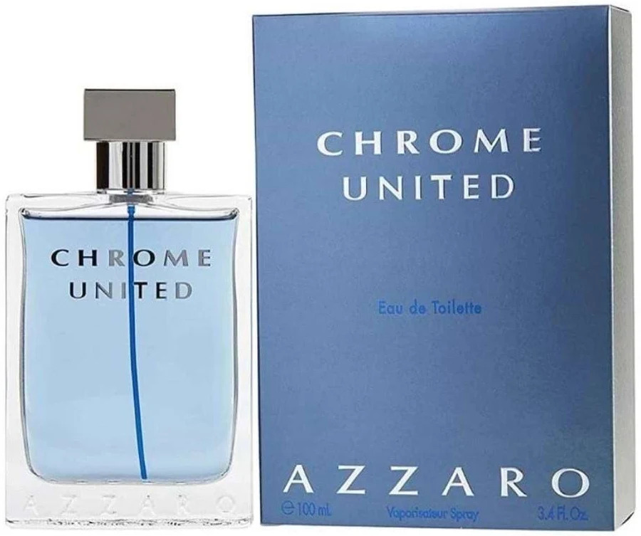 Azzaro Chrome United Eau de Toilette for Men, 100ml