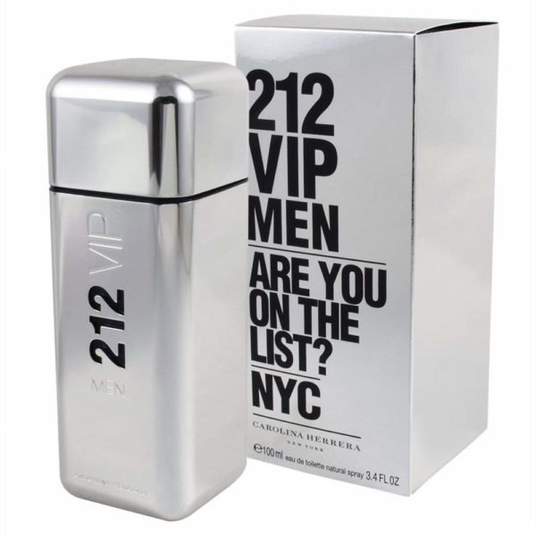 Carolina Herrera 212 VIP EDT for Men, Are You On The List NYC, 100ml - Image 2