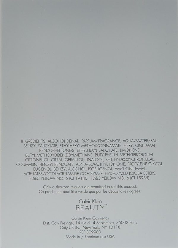 Calvin Klein Beauty EDP for Women, 100ml (Tester Pack) - Image 3