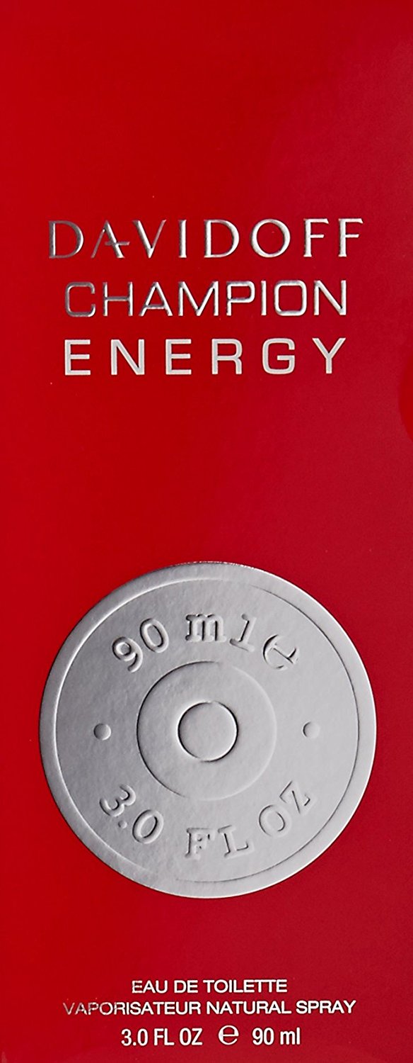 Davidoff Champion Energy EDT Perfume For Men, 90 ml - Image 4