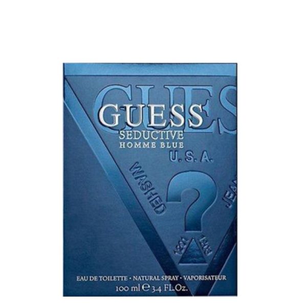 Guess Seductive Homme Blue EDT for Men, 100ml - Image 3