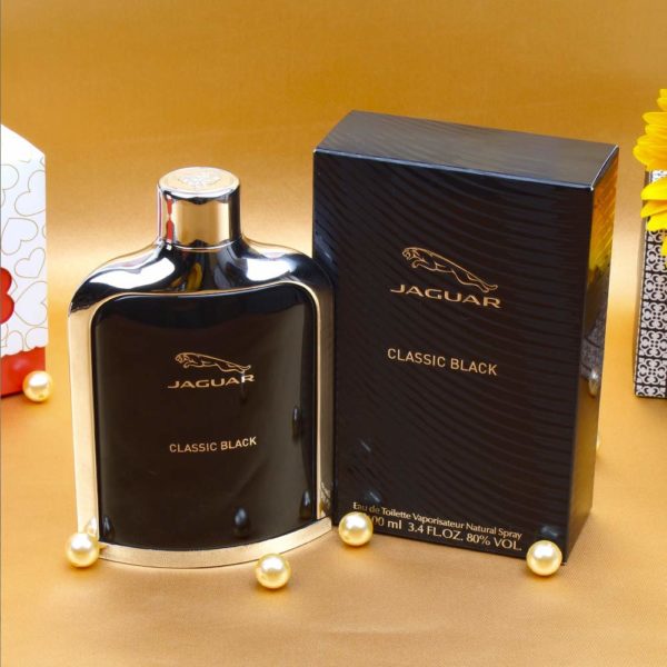 Jaguar Classic Black EDT for Men, 100 ml - Image 4