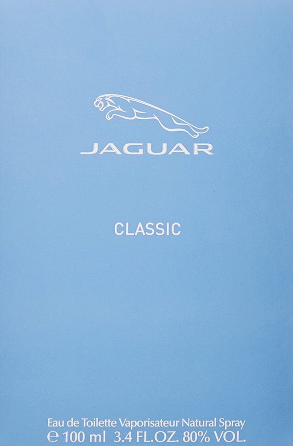 Jaguar Classic Blue EDT for Men, 100ml - Image 2