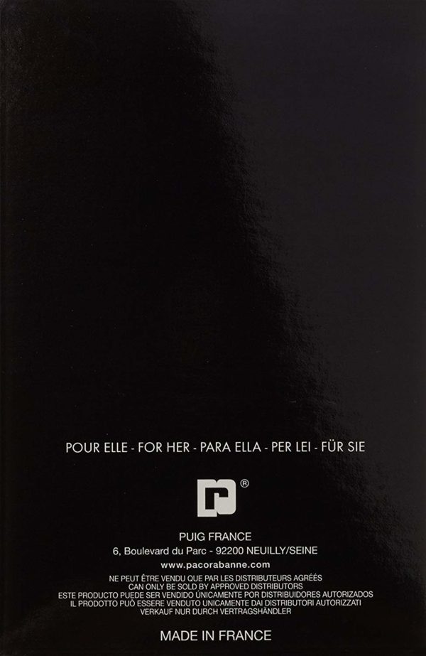 Paco Rabanne Black XS Pour Elle for Women, 80 ml - Image 4