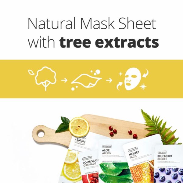 The Face Shop Real Nature Face Mask Skin Revival Pack of 10 - Image 5