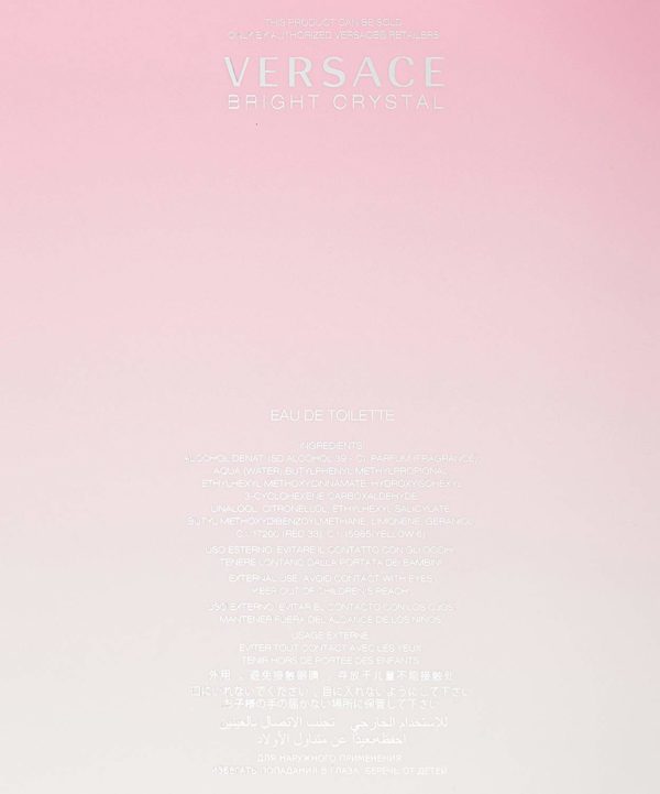 Versace Bright Crystal EDT for Women - Image 3