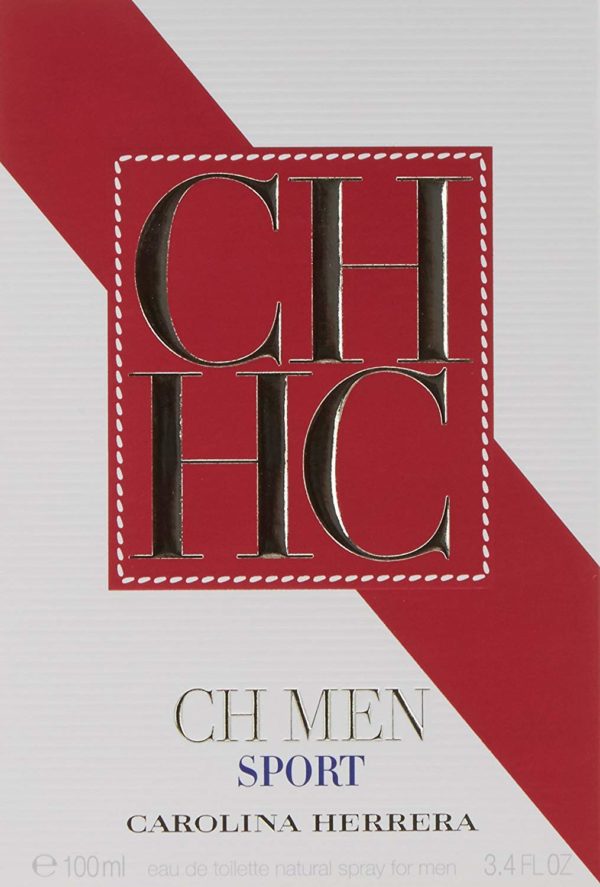 Carolina Herrera CH Men Sport Eau De Toilette, 100ml - Image 3