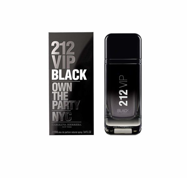 Carolina Herrera 212 VIP Black Own The Party Eau De Parfum for Men, 50ml (Tester Pack) - Image 2