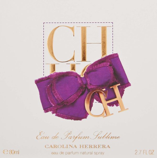 Carolina Herrera CH Sublime EDP for Women, 80 ml - Image 3