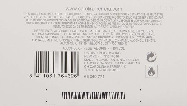 Carolina Herrera CH Sublime EDP for Women, 80 ml - Image 4