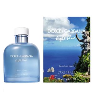 Dolce & Gabbana Light Blue Beauty Of Capri Pour Homme EDT for Men, 125 ml