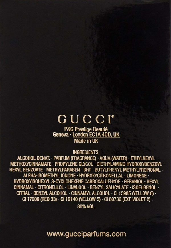 Gucci Guilty Black EDT for Women, 75 ml (Tester Pack) - Image 2