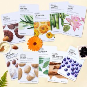 The Face Shop Real Nature Face Masks Fairness Pack of 10
