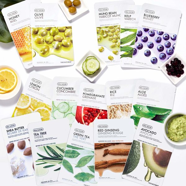 The Face Shop Real Nature Face Mask Combo, Pack of 30 - Image 2