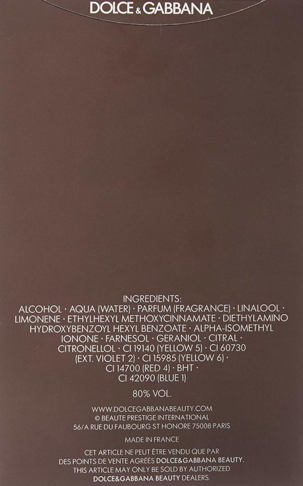 Dolce & Gabbana The One EDT for Men, 100ml - Image 3