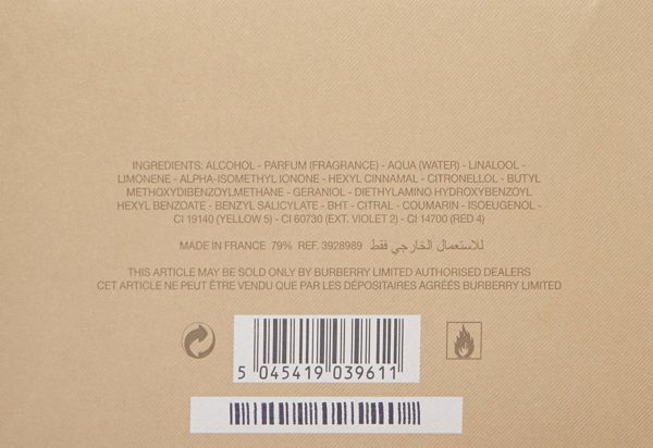 Burberry My Burberry EDP for Women, 90ml - Image 3