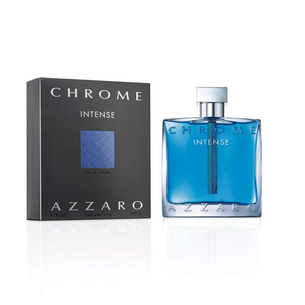 buy Azzaro Chrome Intense Eau De Toilette for Men, 100ml