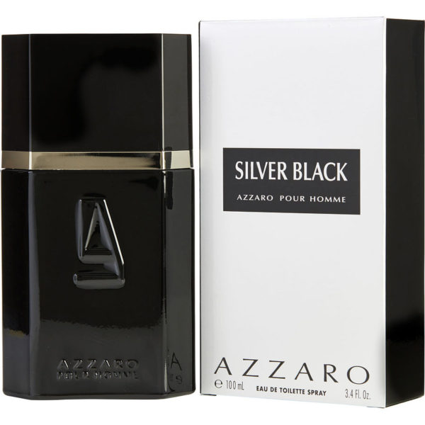 Azzaro Silver Black Pour Homme EDT for Men, 100ml
