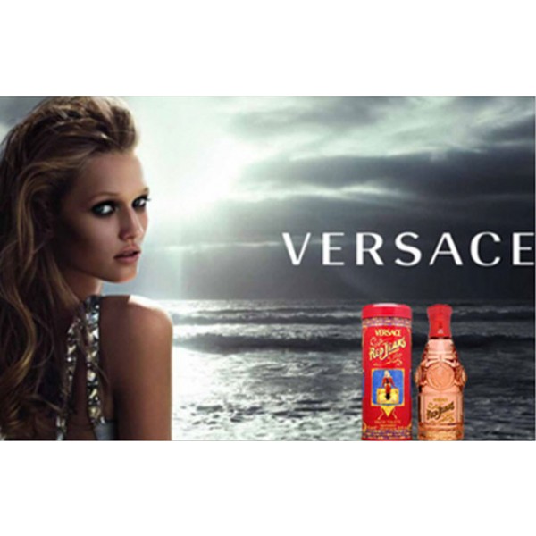 versace red woman